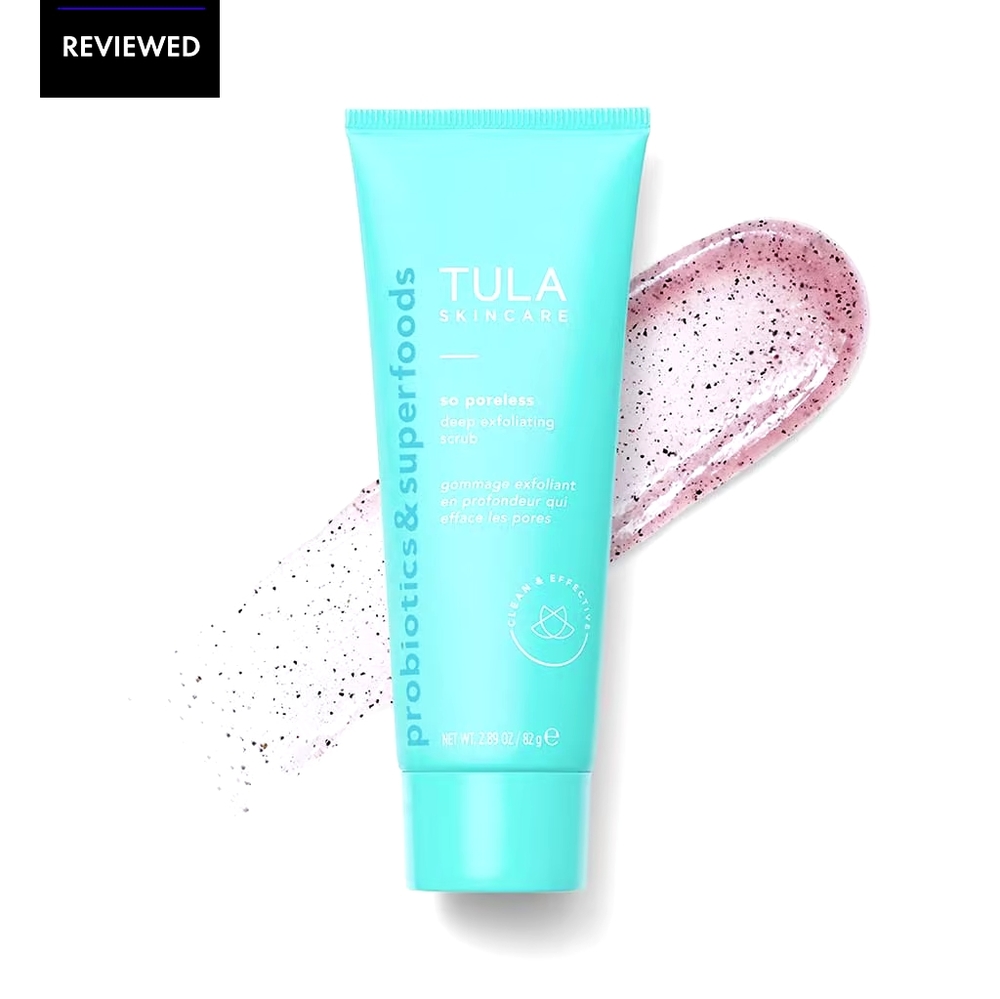 TULA Skincare so poreless exfoliating scrub